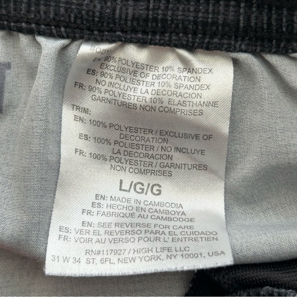 Tapout Athletic Training Black Shorts Size Large - Picture 5 of 5